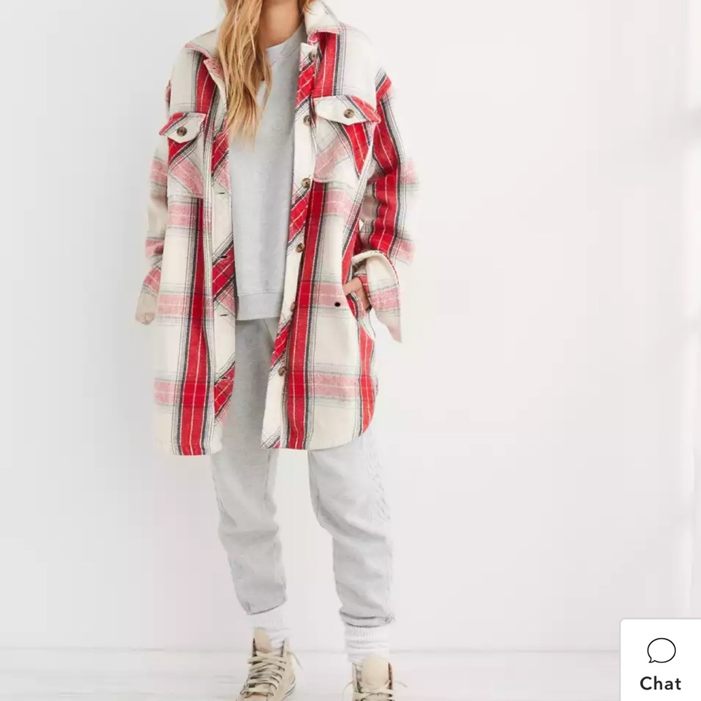 ISO!!!!! Aerie flannel shacket!!